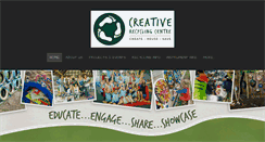 Desktop Screenshot of creativerecyclingcentre.com